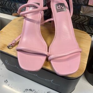 DV by Dolce Vita Light Pink Strappy Heels